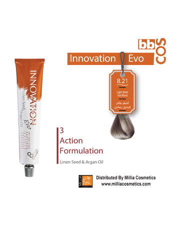 Innovation Hair Color 100 ml- 8.21